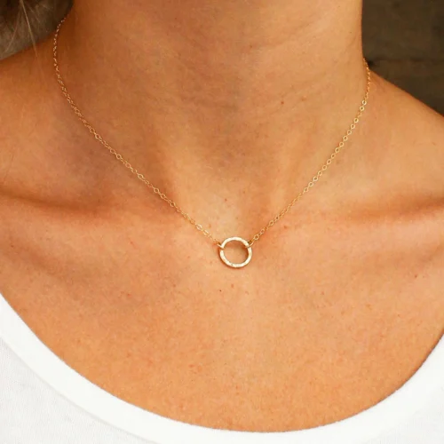 Collier Ras du Cou en Acier Inoxydable