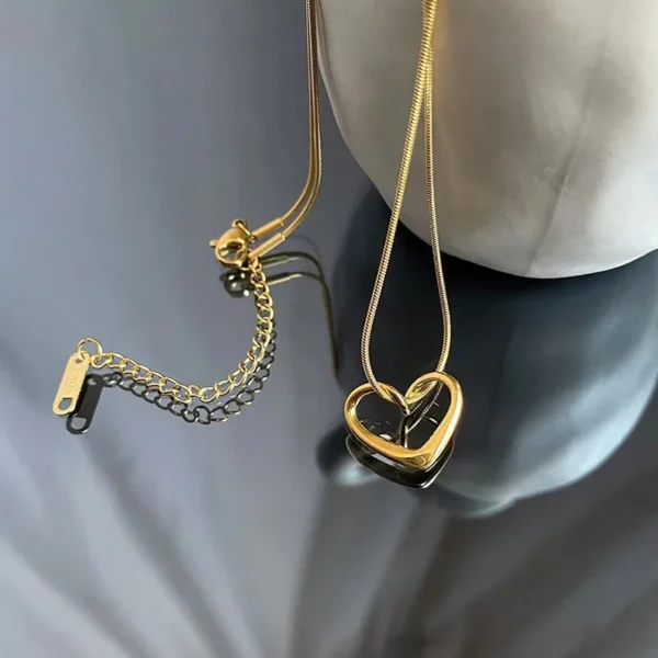 Collier Pendentif Cœur "Love Heart"