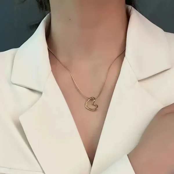 Collier Pendentif Cœur "Love Heart"