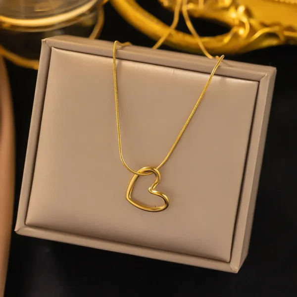 Collier Pendentif Cœur "Love Heart"