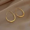 Boucles d'oreilles ovales