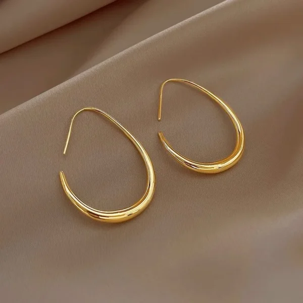 Boucles d'oreilles ovales