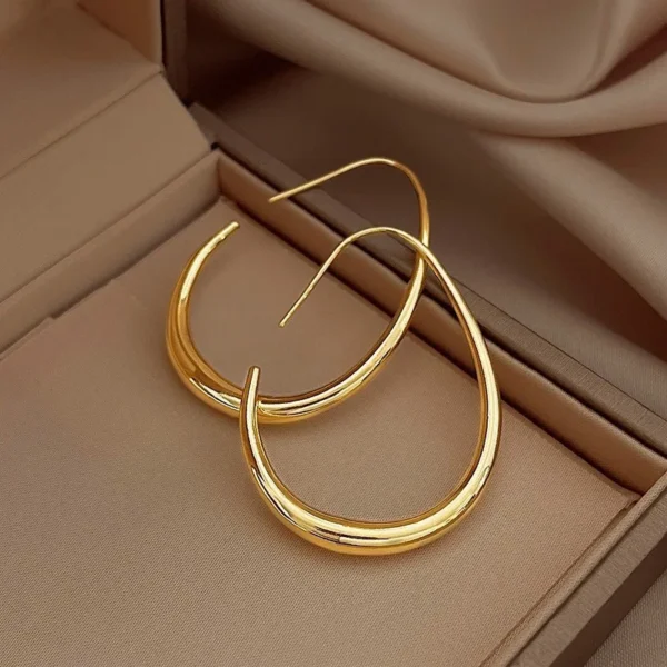 Boucles d'oreilles ovales