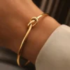Bracelet Vintage en Acier Inoxydable