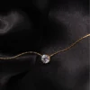 Collier Minimalist Zircon Charm